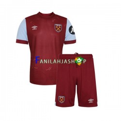 West Ham United Pelipaidat Kotipelipaita 2023-2024 Lyhythihainen ,Lapset
