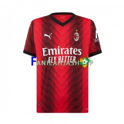 AC Milan Pelipaidat Charles De Ketelaere 90 Kotipelipaita 2023-2024 Lyhythihainen ,Lapset