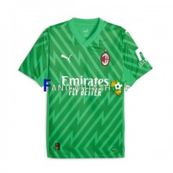 AC Milan Pelipaidat Maalivahdin Kotipelipaita 2023-2024 Lyhythihainen ,Miehet