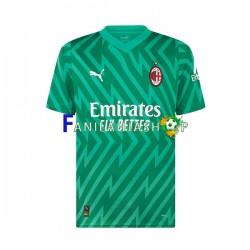 AC Milan Pelipaidat Mike Maignan 16 Maalivahdin Kotipelipaita 2023-2024 Lyhythihainen ,Lapset