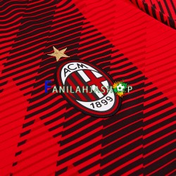 AC Milan Pelipaidat Kotipelipaita 2023-2024 Lyhythihainen ,Miehet