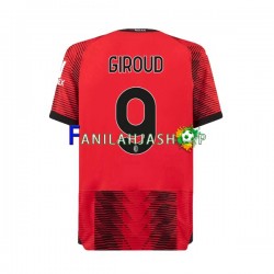 AC Milan Pelipaidat Olivier Giroud 9 Kotipelipaita 2023-2024 Lyhythihainen ,Miehet