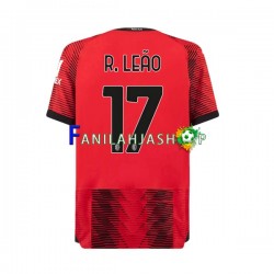 AC Milan Pelipaidat Rafael Leao 17 Kotipelipaita 2023-2024 Lyhythihainen ,Miehet