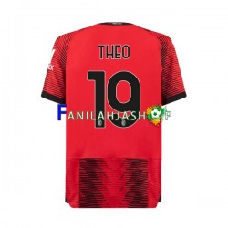 AC Milan Pelipaidat Theo Hernandez 19 Kotipelipaita 2023-2024 Lyhythihainen ,Miehet