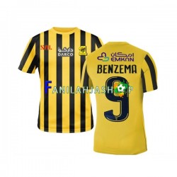 Al-Ittihad FC Pelipaidat Benzema 9 Kotipelipaita 2022-2023 Lyhythihainen ,Miehet