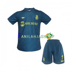 Al-Nassr Pelipaidat Ronaldo 7 Vieraspelipaita 2022-2023 Lyhythihainen ,Lapset