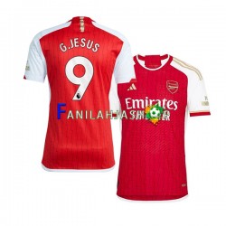 Arsenal Pelipaidat Gabriel Jesus 9 Kotipelipaita 2023-2024 Lyhythihainen ,Miehet