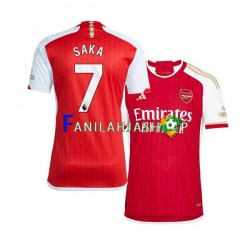 Arsenal Pelipaidat Saka 7 Kotipelipaita 2023-2024 Lyhythihainen ,Miehet
