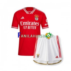 Benfica Pelipaidat Kotipelipaita 2023-2024 Lyhythihainen ,Lapset