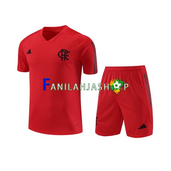 CR Flamengo Punainen Treenipaita ja Shortsit 2023-2024