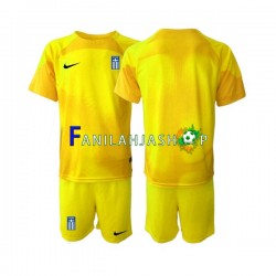 Kreikka Pelipaidat Maalivahdin Kotipelipaita 2023 Lyhythihainen ,Lapset