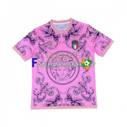 Italia Pelipaidat Vaaleanpunainen Versace 2023-2024 Lyhythihainen ,Miehet