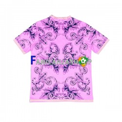 Italia Pelipaidat Vaaleanpunainen Versace 2023-2024 Lyhythihainen ,Miehet