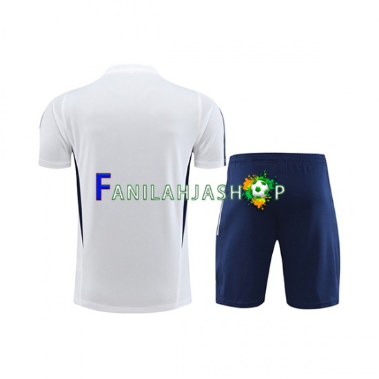 Italia Valkoinen Treenipaita ja Shortsit 2023-2024