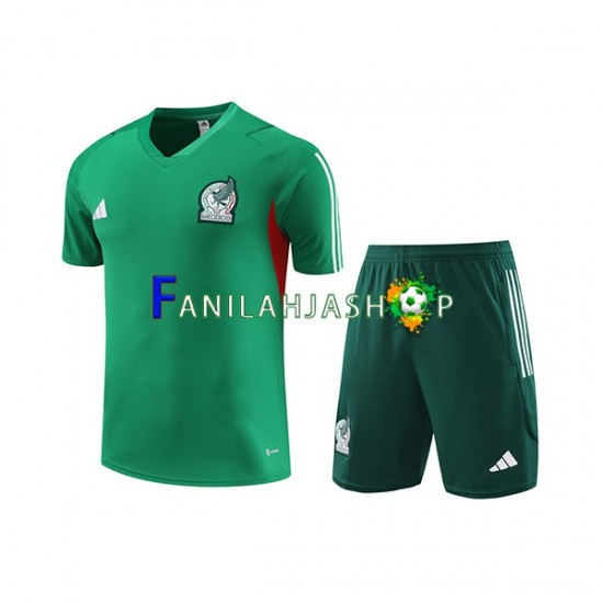 Meksiko Vihreä Treenipaita ja Shortsit 2023-2024
