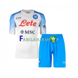 Napoli Pelipaidat Vieraspelipaita 2022-2023 Lyhythihainen ,Lapset