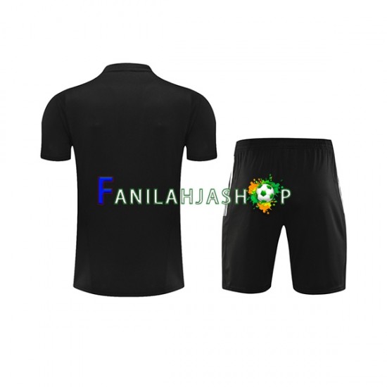 Real Madrid Musta Treenipaita ja Shortsit 2023-2024