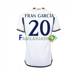 Real Madrid Pelipaidat Fran Garcia 20 Kotipelipaita 2023-2024 Lyhythihainen ,Miehet