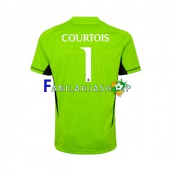 Real Madrid Pelipaidat Thibaut Courtois 1 Maalivahdin Kotipelipaita 2023-2024 Lyhythihainen ,Miehet