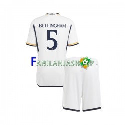 Real Madrid Pelipaidat Jude Bellingham 5 Kotipelipaita 2023-2024 Lyhythihainen ,Lapset