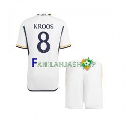 Real Madrid Pelipaidat Kroos 8 Kotipelipaita 2023-2024 Lyhythihainen ,Lapset