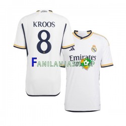 Real Madrid Pelipaidat Kroos 8 Kotipelipaita 2023-2024 Lyhythihainen ,Miehet