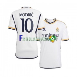 Real Madrid Pelipaidat Modrić 10 Kotipelipaita 2023-2024 Lyhythihainen ,Miehet