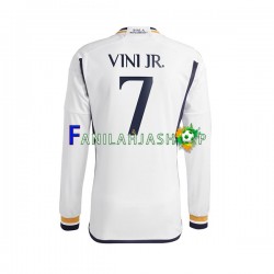 Real Madrid Pelipaidat Vinicius Junior 7 Kotipelipaita 2023-2024 Pitkähihainen ,Miehet