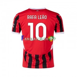 AC Milan Pelipaidat RAFA LEAO 10 Kotipelipaita 2024-2025 Lyhythihainen ,Miehet