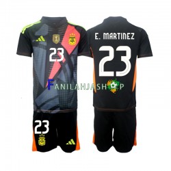 Argentiina Pelipaidat Emiliano Martinez 23 Maalivahdin Kotipelipaita 2024 Lyhythihainen ,Lapset