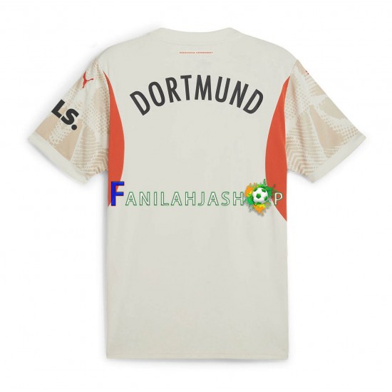 Borussia Dortmund Pelipaidat Maalivahdin Vieraspelipaita 2024-2025 Lyhythihainen ,Miehet