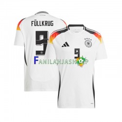 Saksa Pelipaidat Niclas Fullkrug 9 Euro Kotipelipaita 2024 Lyhythihainen ,Miehet