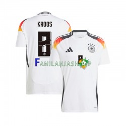 Saksa Pelipaidat Toni Kroos 8 Euro Kotipelipaita 2024 Lyhythihainen ,Miehet
