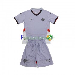 Islanti Pelipaidat Vieraspelipaita 2024 Lyhythihainen ,Lapset