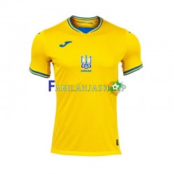 Ukraina Pelipaidat Euro Kotipelipaita 2024 Lyhythihainen ,Miehet