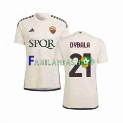 AS Roma Pelipaidat Paulo Dybala 21 Vieraspelipaita 2023-2024 Lyhythihainen ,Miehet