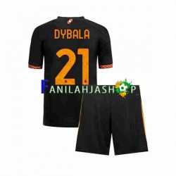 AS Roma Pelipaidat Paulo Dybala 21 Kolmaspelipaita 2023-2024 Lyhythihainen ,Lapset
