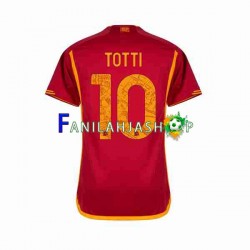AS Roma Pelipaidat Totti 10 Kotipelipaita 2023-2024 Lyhythihainen ,Miehet