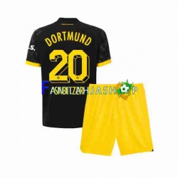 Borussia Dortmund Pelipaidat Marcel Sabitzer 20 Vieraspelipaita 2023-2024 Lyhythihainen ,Lapset
