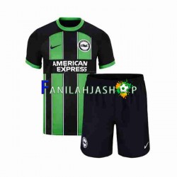 Brighton Hove Albion Pelipaidat Vieraspelipaita 2023-2024 Lyhythihainen ,Lapset