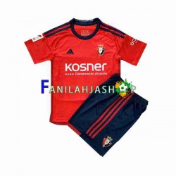 CA Osasuna Pelipaidat Kotipelipaita 2023-2024 Lyhythihainen ,Lapset