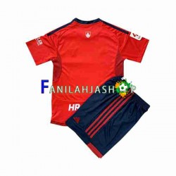 CA Osasuna Pelipaidat Kotipelipaita 2023-2024 Lyhythihainen ,Lapset