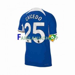 Chelsea Pelipaidat Moises Caicedo 25 Kotipelipaita 2023-2024 Lyhythihainen ,Miehet