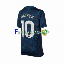 Chelsea Pelipaidat Mykhaylo Mudryk 10 Vieraspelipaita 2023-2024 Lyhythihainen ,Miehet