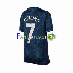 Chelsea Pelipaidat Raheem Sterling 7 Vieraspelipaita 2023-2024 Lyhythihainen ,Miehet