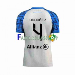 Club Brugge Pelipaidat Joel Ordonez 4 Vieraspelipaita 2023-2024 Lyhythihainen ,Miehet