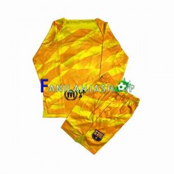 FC Barcelona Pelipaidat Maalivahdin Neljäspelipaita 2023-2024 Pitkähihainen ,Lapset