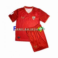 Sevilla FC Pelipaidat Sergio Ramos 4 Vieraspelipaita 2023-2024 Lyhythihainen ,Lapset