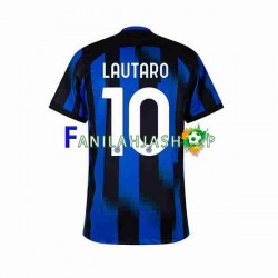 Inter Milan Pelipaidat Lautaro Martinez 10 Kotipelipaita 2023-2024 Lyhythihainen ,Miehet