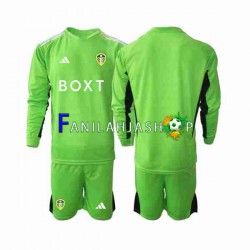 Leeds United Pelipaidat Maalivahdin Kotipelipaita 2023-2024 Pitkähihainen ,Lapset